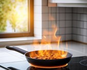 Hausbrände beginnen oft in der Küche